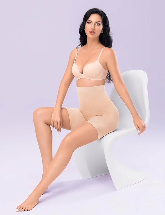 Shapewear Shorts Tummy Control  High Waisted Body Shaper