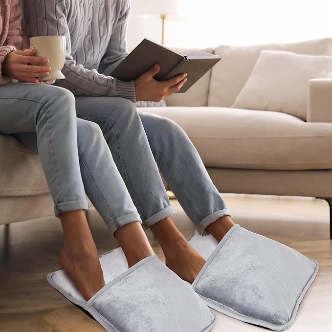 Electric Foot Warmer - Soft And Comfortable USB Heated Foot Warmer